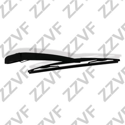 ZZVF ZV1JD8: Βραχίονας υαλοκ., καθαρ. τζαμιών πίσω, 305mm, με ενσωματωμένο μάκτρο καθαριστήρα, με καπάκι