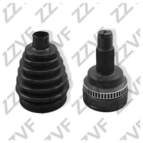ZZVF ZV60757274N2: Juego de articulación, árbol de transmisión lado de rueda, Eje trasero, con anillo sensor ABS