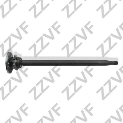ZZVF ZV9004821: Veovõll Tagasild paremal, 940mm, Sisestatava võlliga, koos rattakeskmega