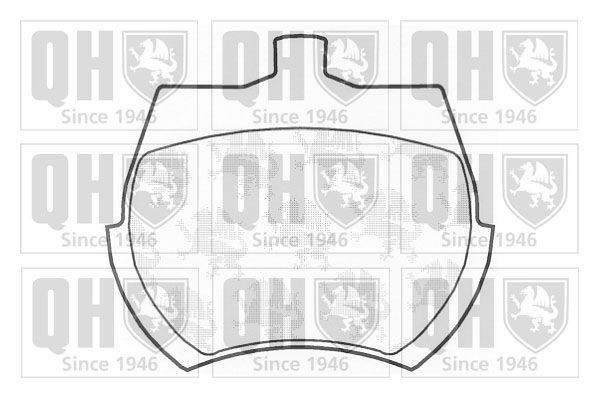 QUINTON HAZELL BP115: Piduriklotsid