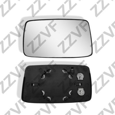 ZZVF ZVG1H122A: Speilglass, ytterspeil høyre, oppvarmet
