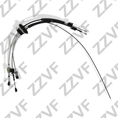 ZZVF ZVH8315: Cavo comando, Cambio manuale