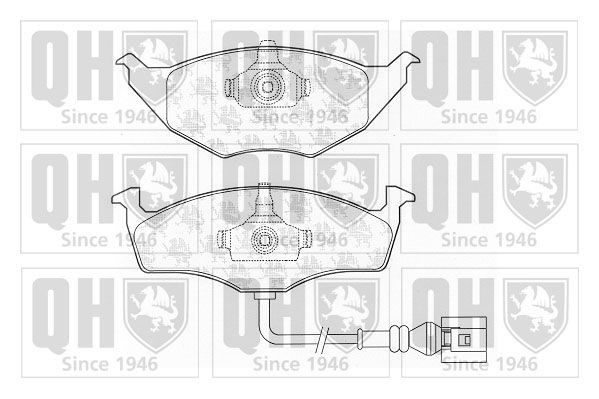 QUINTON HAZELL BP1300: Piduriklotsid
