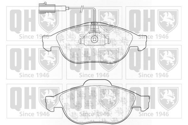 QUINTON HAZELL BP1302: Piduriklotsid