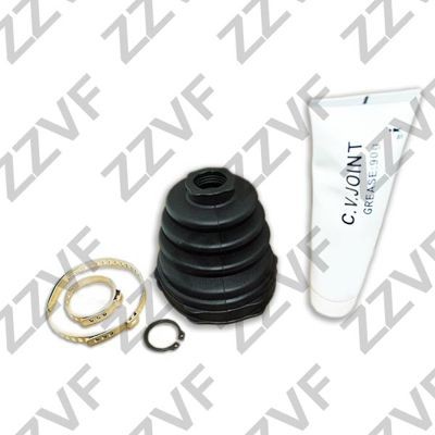 ZZVF ZVP103W: Gofruotoji membrana, kardaninis velenas transmisijos galas