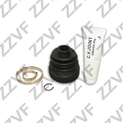 ZZVF ZVP60AK: Φούσκα, άξονας μετάδ. κίνησης από την πλευρά των τροχών