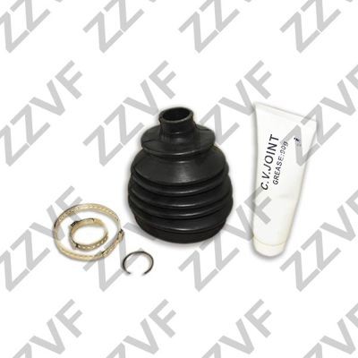 ZZVF ZVP63AM: Drivaxeldamask ytter, framaxel