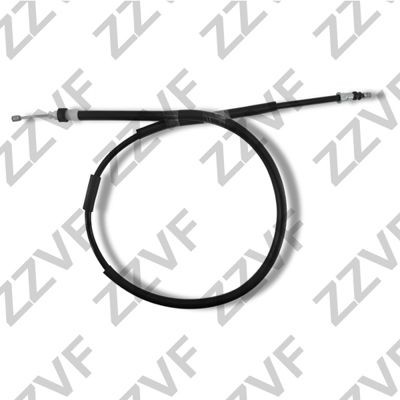 ZZVF ZVTC073: Cablu, frana de parcare spate stanga, 1323mm, 1323mm