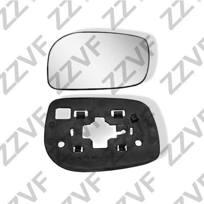 ZZVF ZVTO1116L: Vetro specchio, specchio esterno Sx