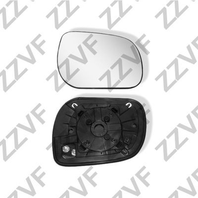 ZZVF ZVTO2114R: Backspegelglas Höger, uppvärmt