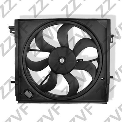 ZZVF ZVVE007: Radiaatori ventilaator koos jahutusventilaatoriraamiga(Zarge)