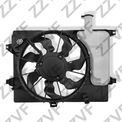 ZZVF ZVVE009: Ventilator, radiator cu rama aerisire radiator