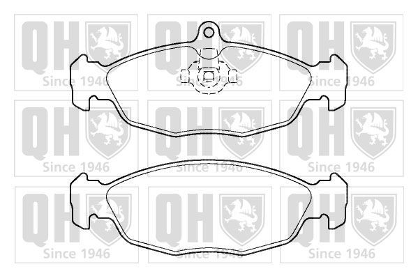 QUINTON HAZELL BP1385: Piduriklotsid