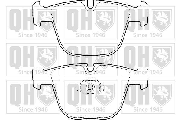 QUINTON HAZELL BP1399: Plaquettes de frein