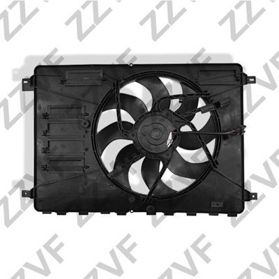 ZZVF ZVXY-ZS-038A: Køleventilator med elektronisk motor, med kontroldel
