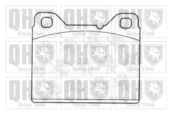 QUINTON HAZELL BP149: Piduriklotsid