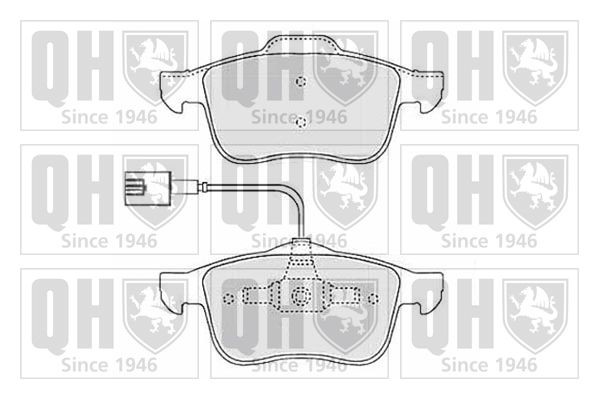 QUINTON HAZELL BP1502: Piduriklotsid