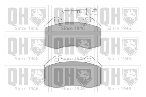 QUINTON HAZELL BP1636: Piduriklotsid