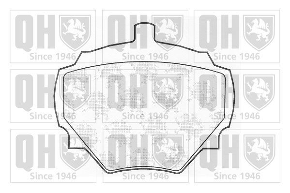 QUINTON HAZELL BP169: Piduriklotsid