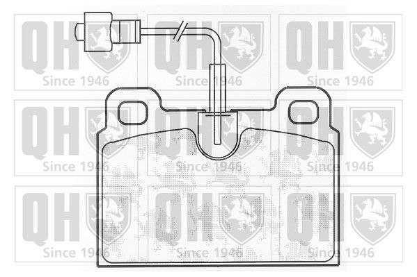 QUINTON HAZELL BP209: Piduriklotsid