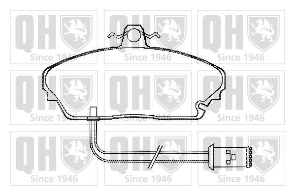 QUINTON HAZELL BP382: Piduriklotsid