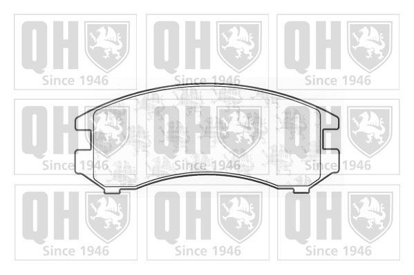 QUINTON HAZELL BP432: Piduriklotsid