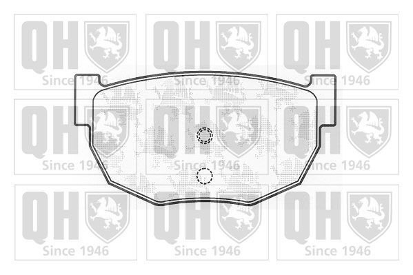QUINTON HAZELL BP497: Piduriklotsid