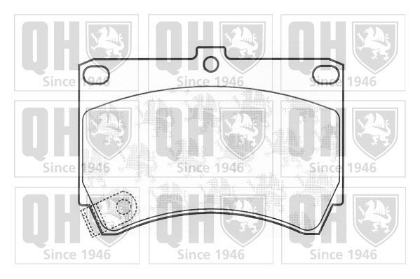 QUINTON HAZELL BP567: Piduriklotsid