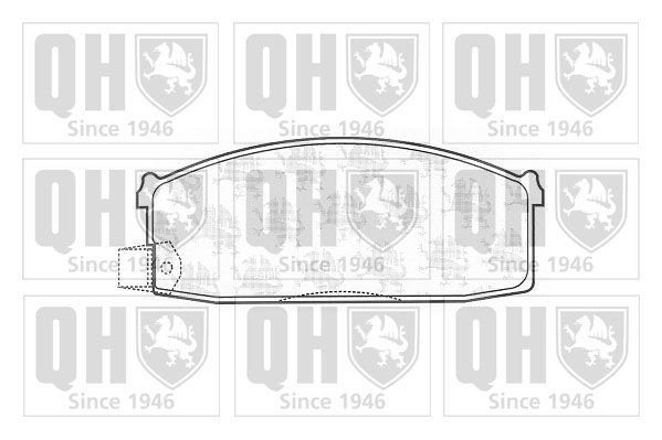 QUINTON HAZELL BP576: Piduriklotsid