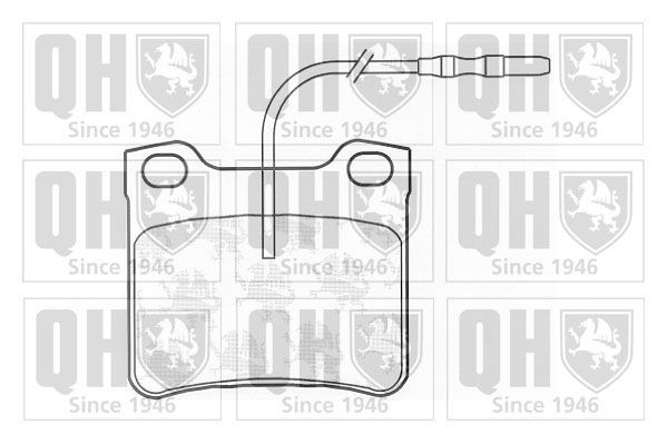 QUINTON HAZELL BP581: Piduriklotsid