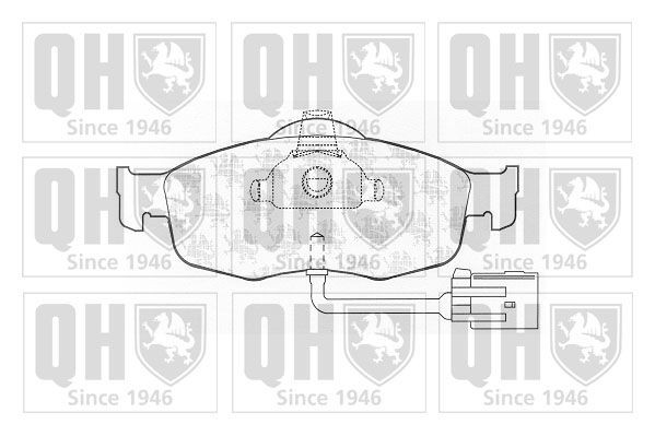 QUINTON HAZELL BP599: Piduriklotsid