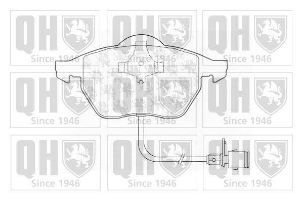 QUINTON HAZELL BP691: Piduriklotsid