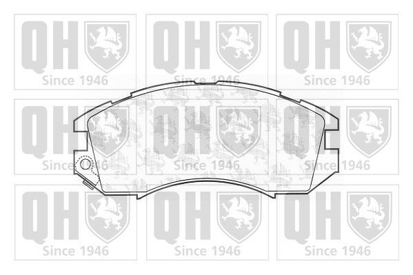 QUINTON HAZELL BP721: Piduriklotsid