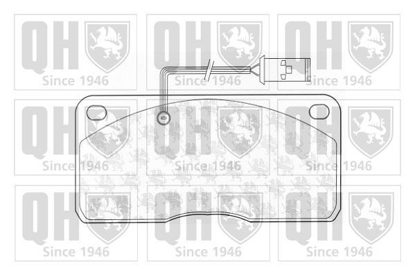 QUINTON HAZELL BP839: Piduriklotsid
