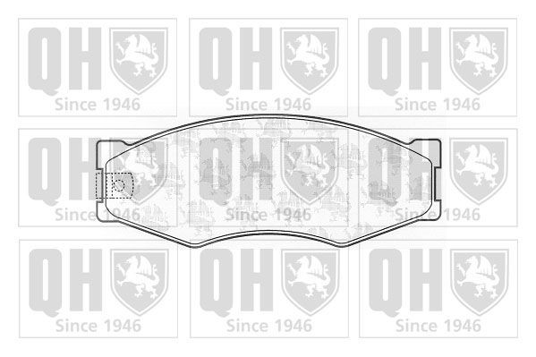 QUINTON HAZELL BP848: Piduriklotsid