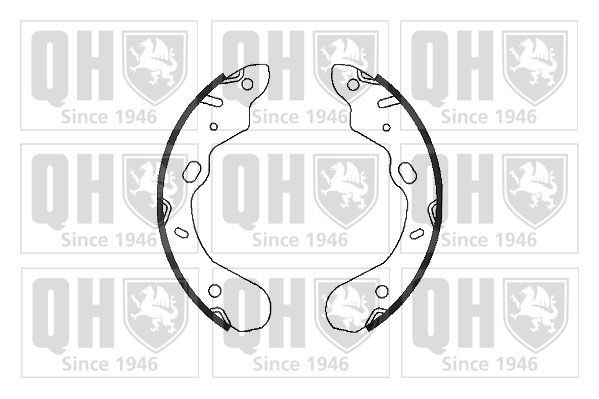 QUINTON HAZELL BS1088: Set saboti frana