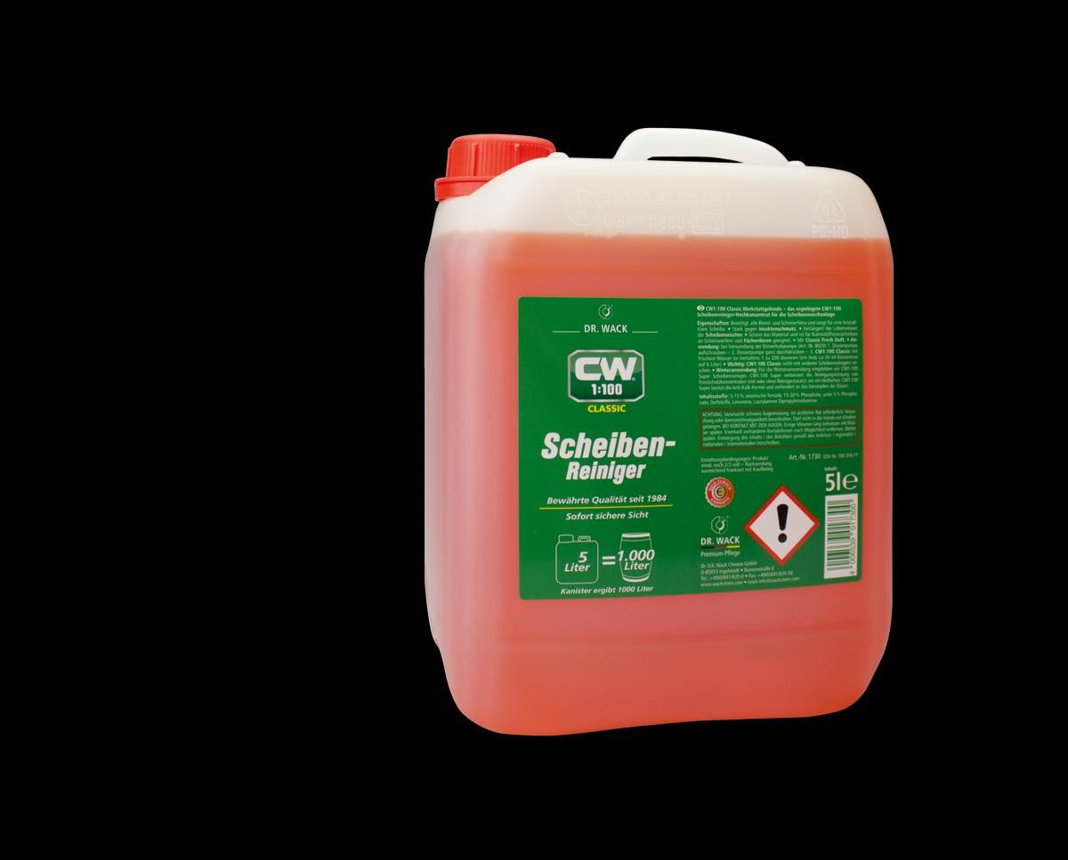 DR. Wack 1730: Liquido tergicristalli
