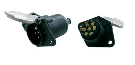 VIGNAL 611520: Adapter, pistikupesa 7P - Socket