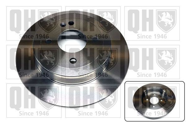 QUINTON HAZELL BDC6110: Bromsskiva Ø: 262mm, full, Ø: 262mm