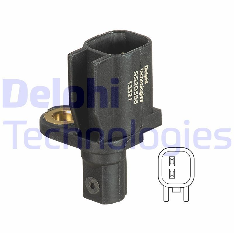 DELPHI SS20586: Jutiklis, rato greitis