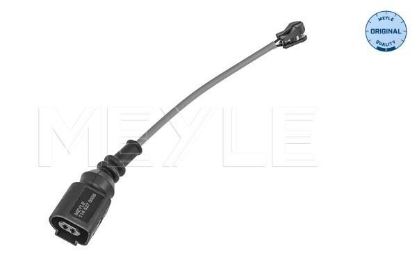MEYLE 114 527 0006: Įspėjimo kontaktas, stabdžių trinkelių susidėvėjimas MEYLE-ORIGINAL: True to OE. priekinė ašis, 172mm