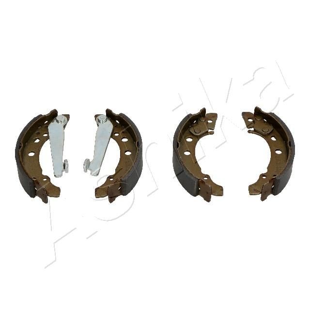 ASHIKA 55-00-0901: Piduriklotside komplekt Tagasild, 180mm