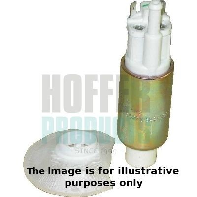 HOFFER 7506296E: Drivstoffpumpe elektrisk, 100l/t