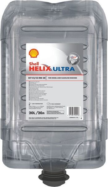 SHELL Helix, Ultra ECT C2/C3 550048373 Motoröl Helix Ultra ECT C2/C3 0W-30 20l, 0W-30