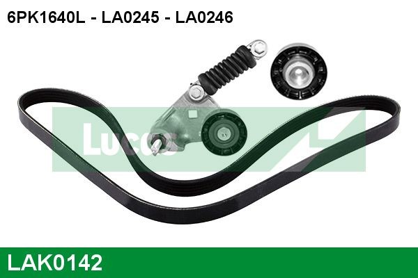 LUCAS LAK0142: Soonrihmakomplekt