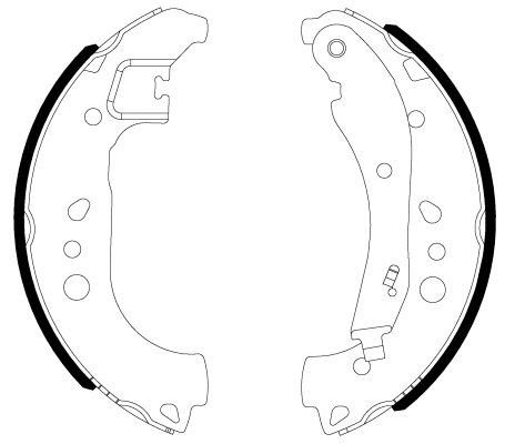MINTEX MFR759: Bremsbackensatz mit Handbremshebel