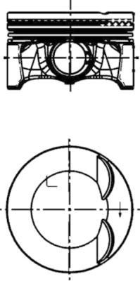 KOLBENSCHMIDT 41198600: Piston