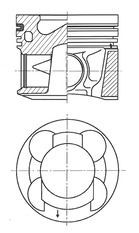KOLBENSCHMIDT 41266600: Kolvid