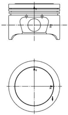 KOLBENSCHMIDT 50014856: Degvielas filtrs