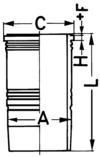 KOLBENSCHMIDT 89913120: Cylinderfoder